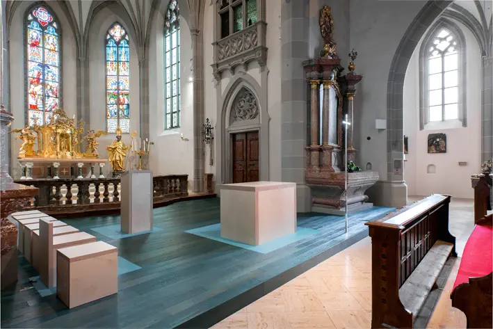 Commissioned work for the church of Schörfling am Attersee, Upper Austria, 2016