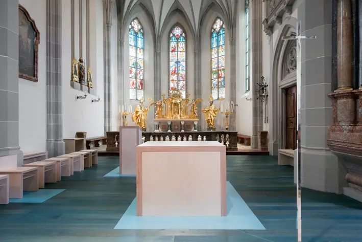 Commissioned work for the church of Schörfling am Attersee, Upper Austria, 2016